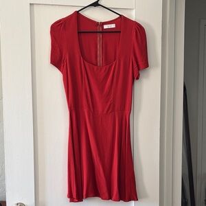 Flynn Skye Vibrant Red Mini Dress